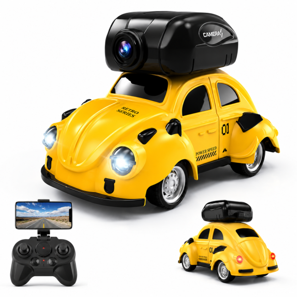 Remote Control Camera Racing Car
